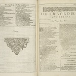 Shakespeare, William. The Tragedie of Cymbeline. In Mr. William Shakespeares comedies, histories, & tragedies: published according to the true originall copies. London: Isaac Jaggard and Edward Blount, 1623.