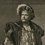 Unknown photographer. Edwin Booth as King Henry VIII from Shakespeare's "King Henry VIII." United States: [second half of the 19th century].