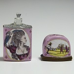 Scent bottle. [ca. 1780-1790].