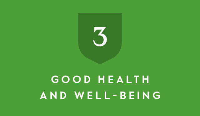 SDG 3 Good health and well being