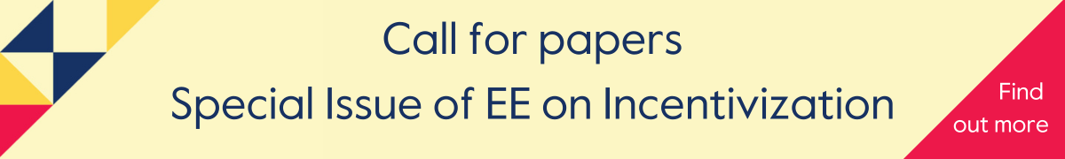 Call for Papers: Special Issue on Incentivization