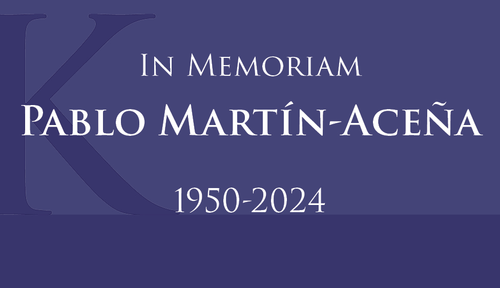 in memoriam Pablo Martín-Aceña