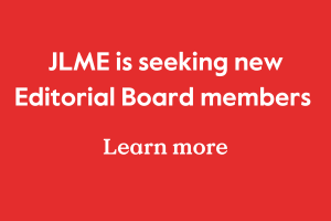 JLME seeks new editorial board members