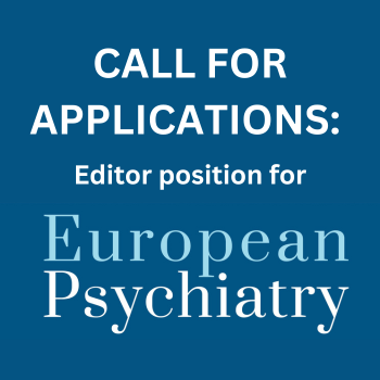 Call for applications for EPA Editor